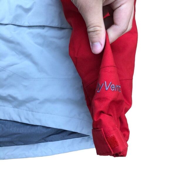 VINTAGE The North Face Dominant Triclimate Jacket XL Red/Gray - Picture 10 of 16